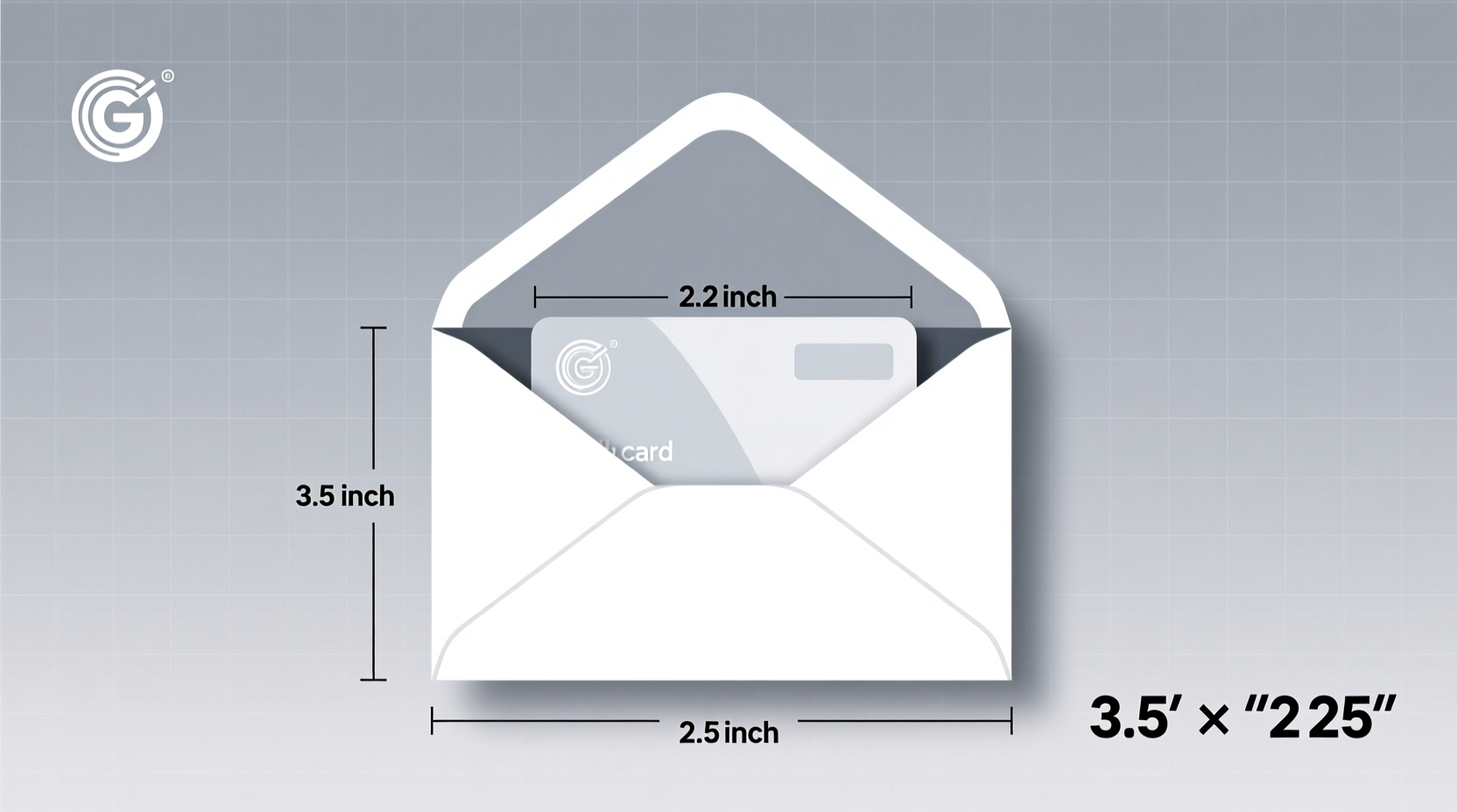 gift card envelope dimensions find the right size here