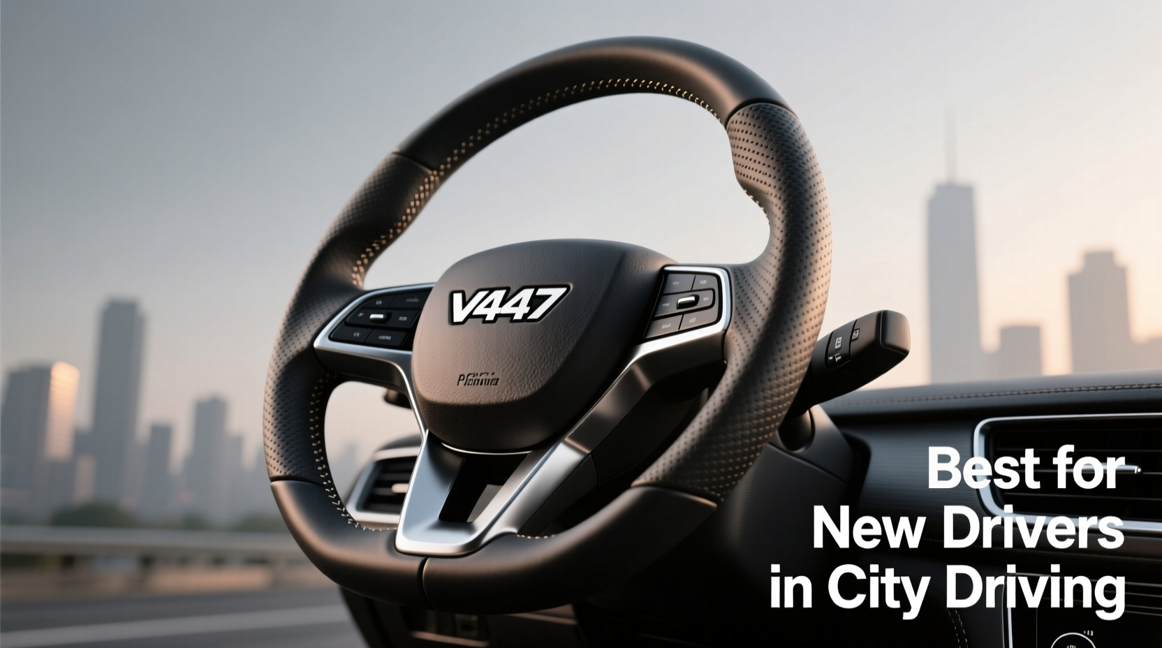 v447 steering wheel city driving new drivers