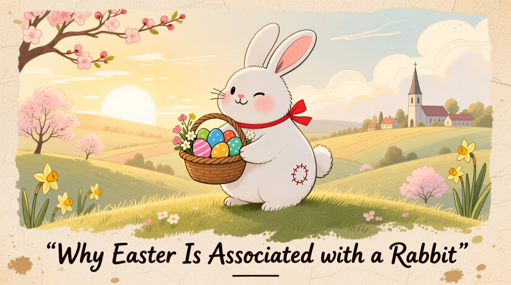 why is easter associated with a rabbit