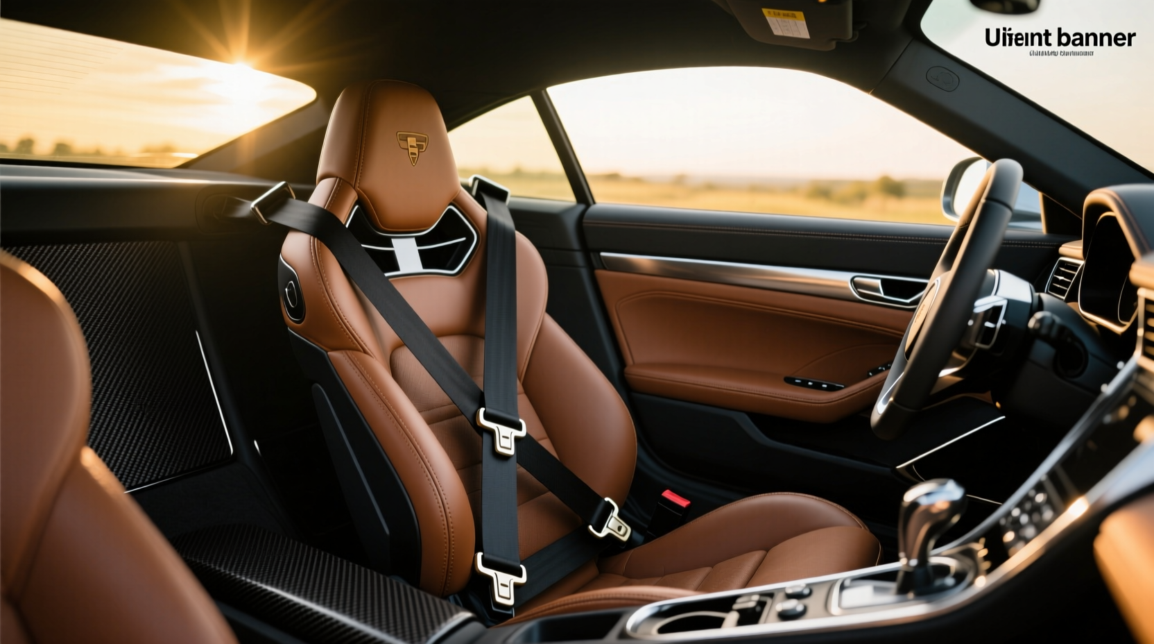 4 point seat belt guide safety, fit installation