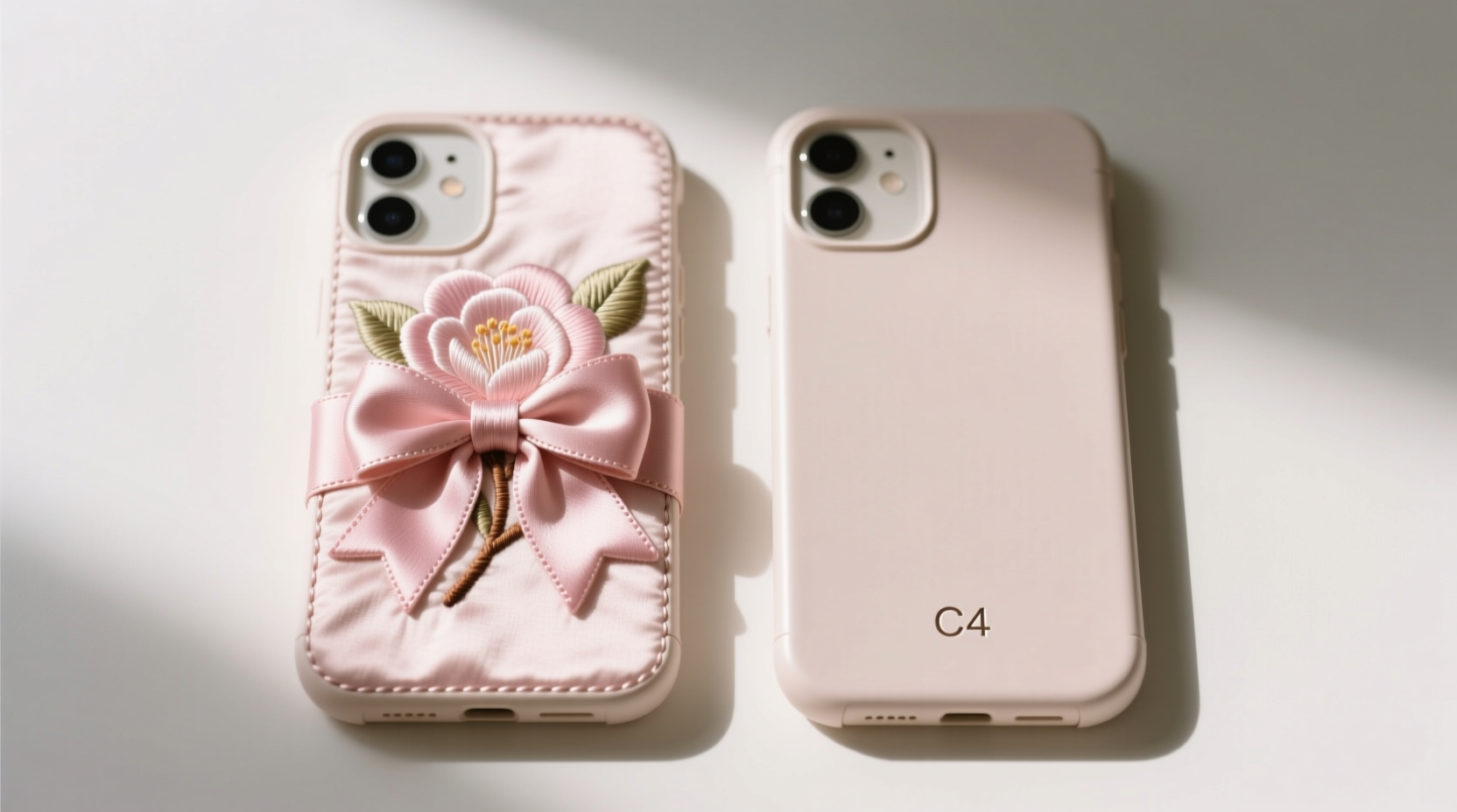 camellia bowknot case vs plain case does the bow actually make a difference 4