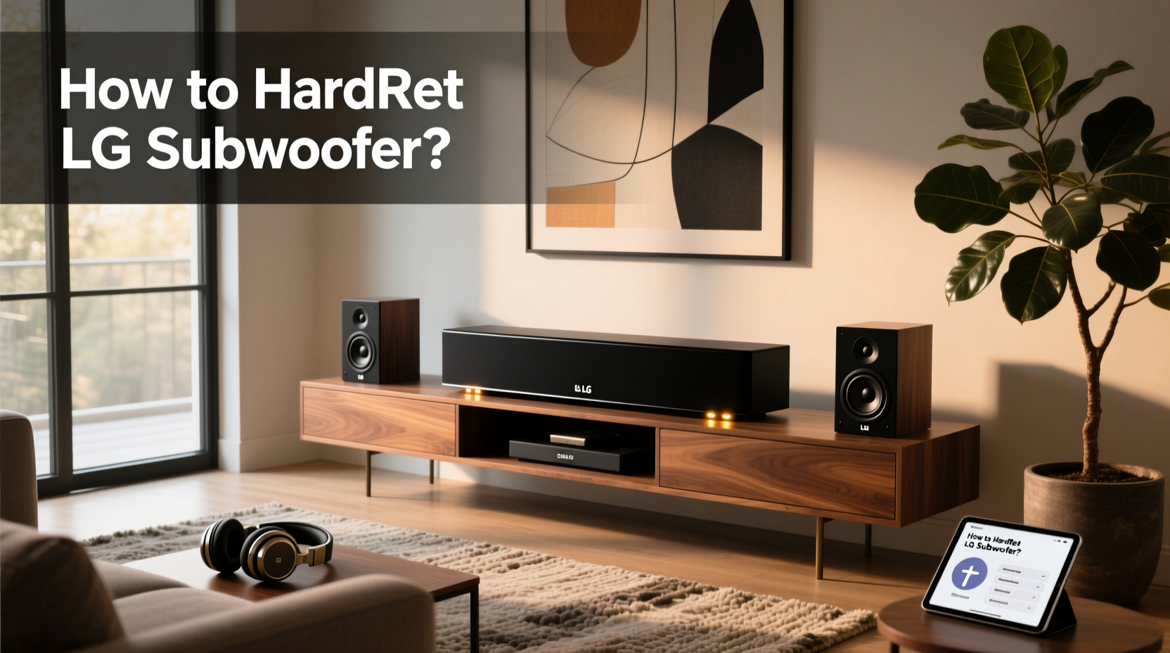 How to Hard Reset LG Subwoofer: Step-by-Step Guide