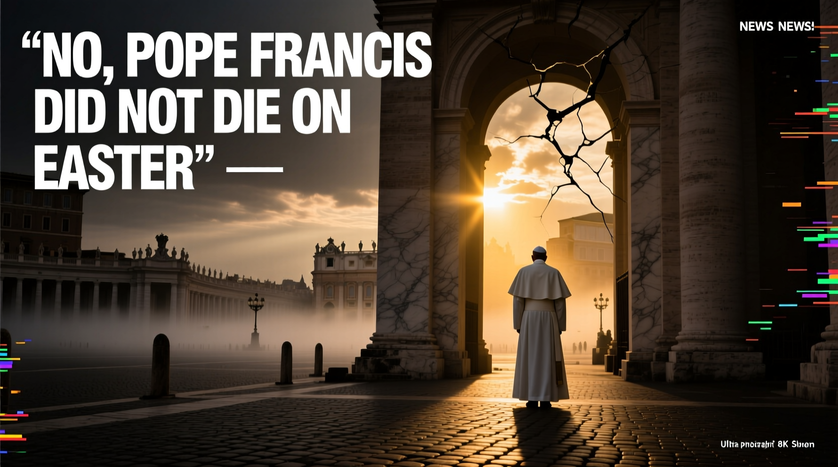 No, Pope Francis Did Not Die on Easter