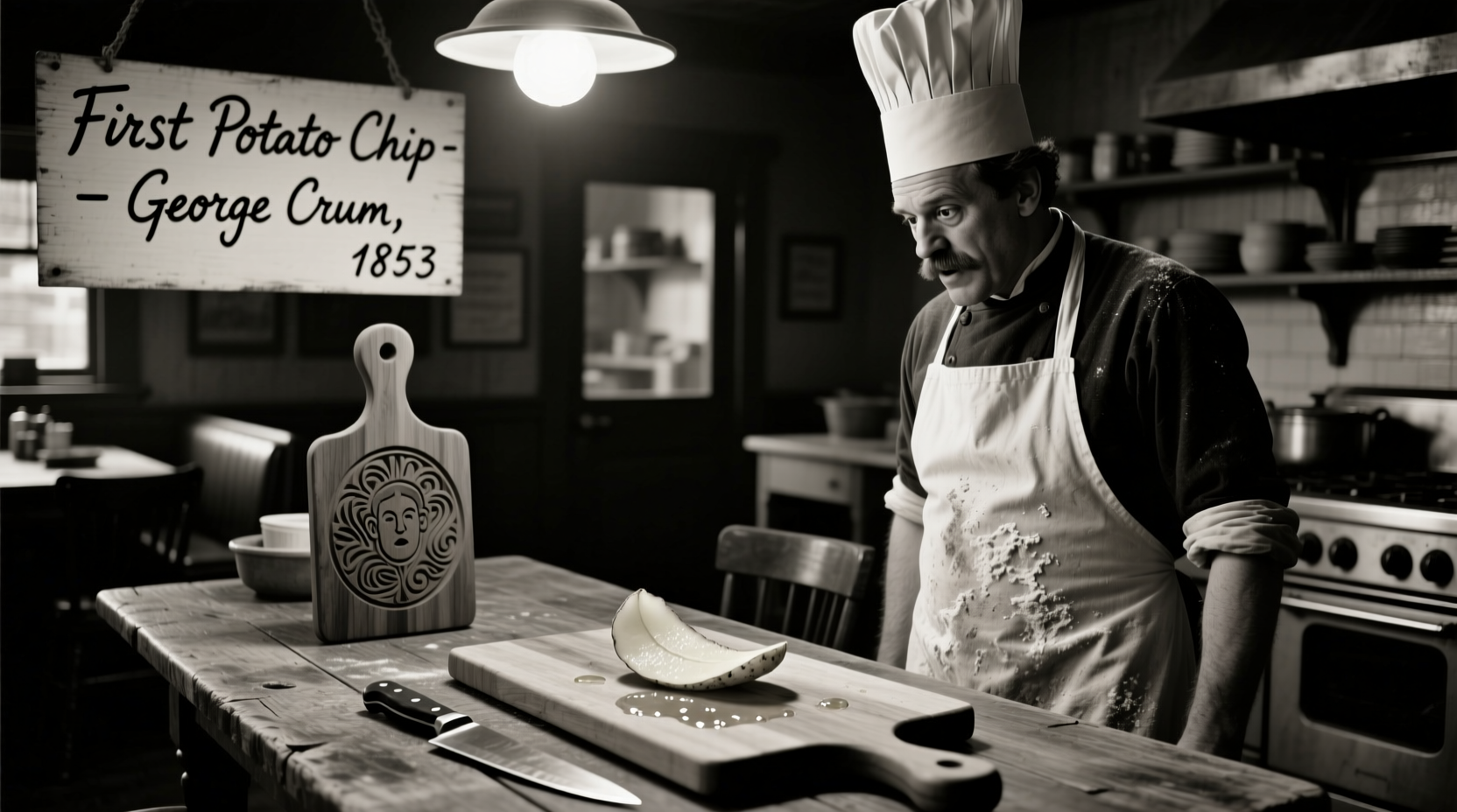 George Crum Invented Potato Chips in 1853