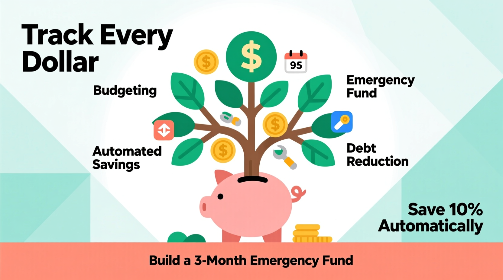 practical strategies to save up money faster and build financial security