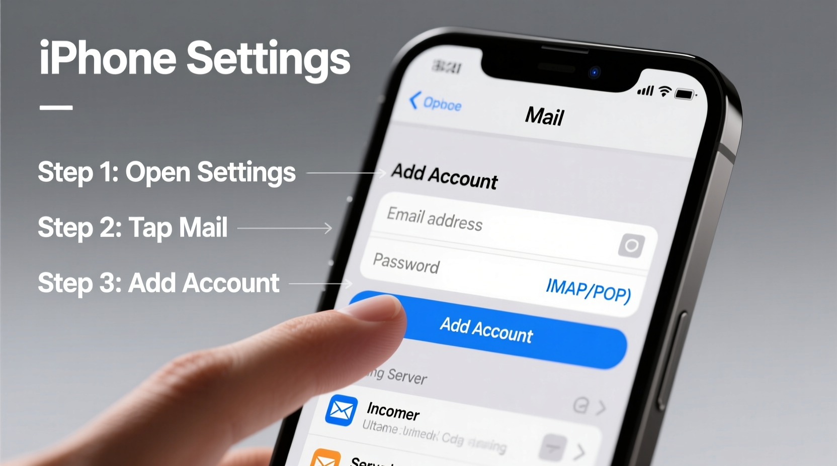 mastering email setup a step by step guide to getting email on your iphone easily
