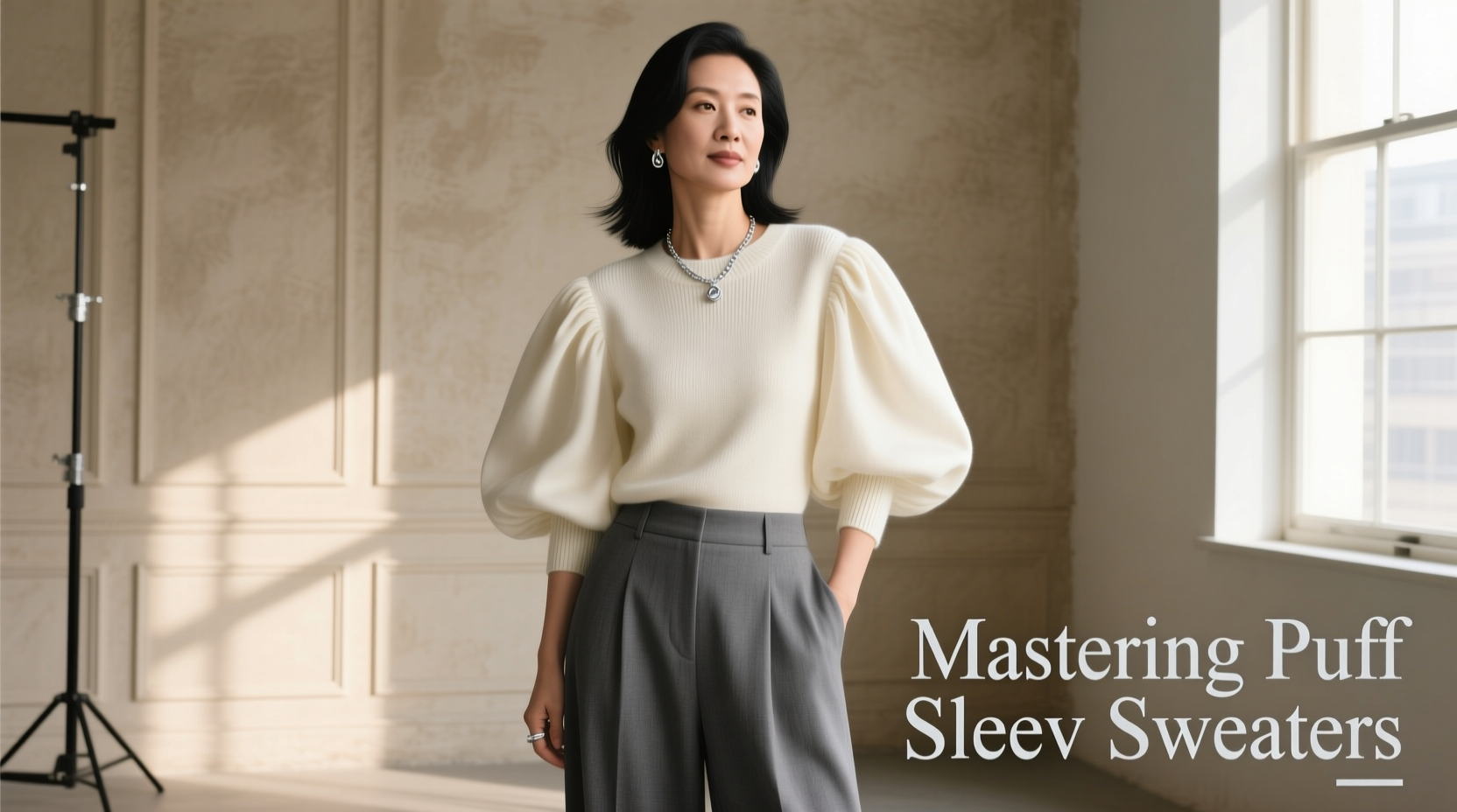 mastering puff sleeve sweaters elegant styling tips for a chic timeless look