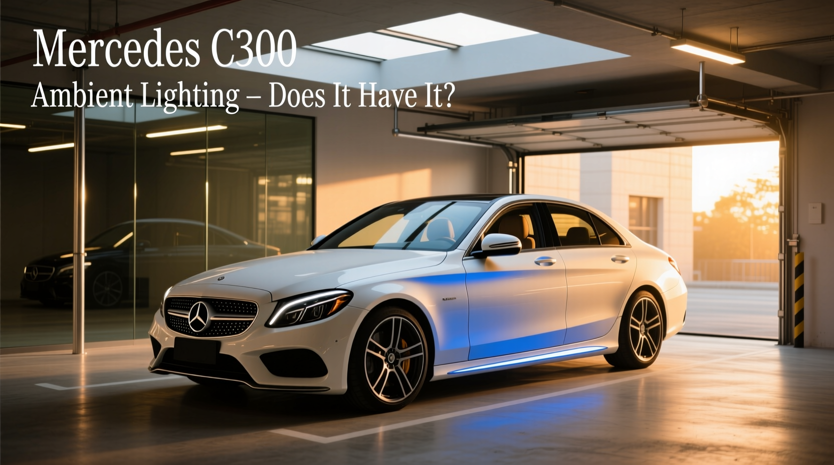 Mercedes C300 ambient lighting guide