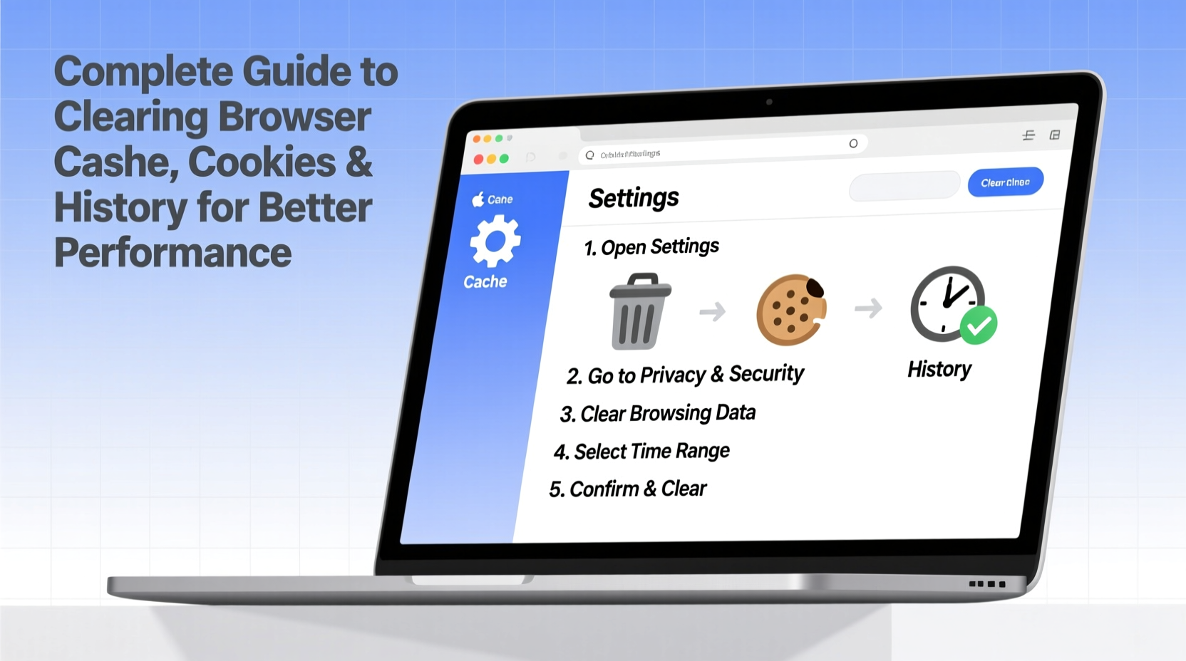 the complete guide to clearing your browser cache cookies and history for better performance