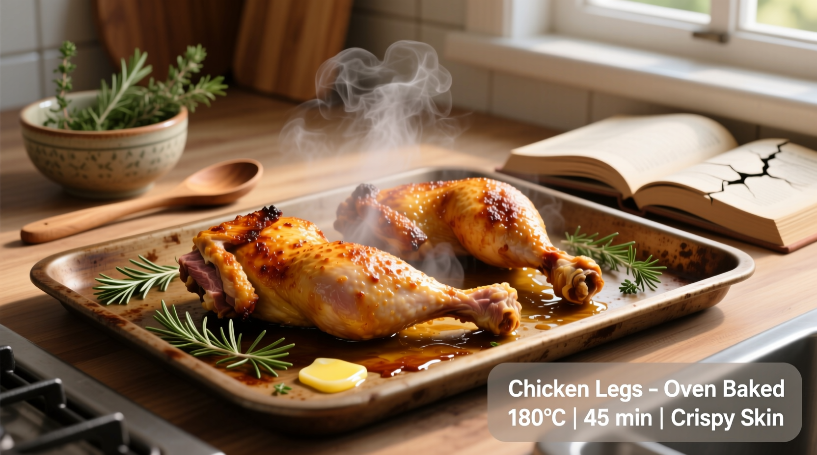 how do i cook chicken legs in the oven