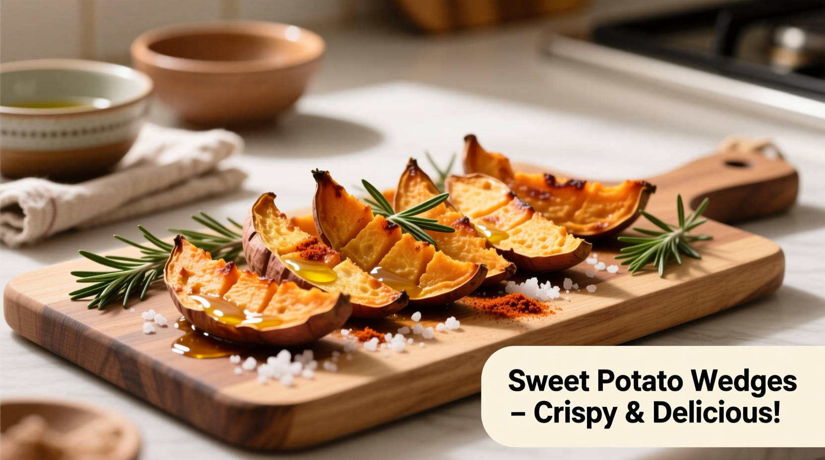 Perfect Sweet Potato Wedges Recipe in 30 Minutes