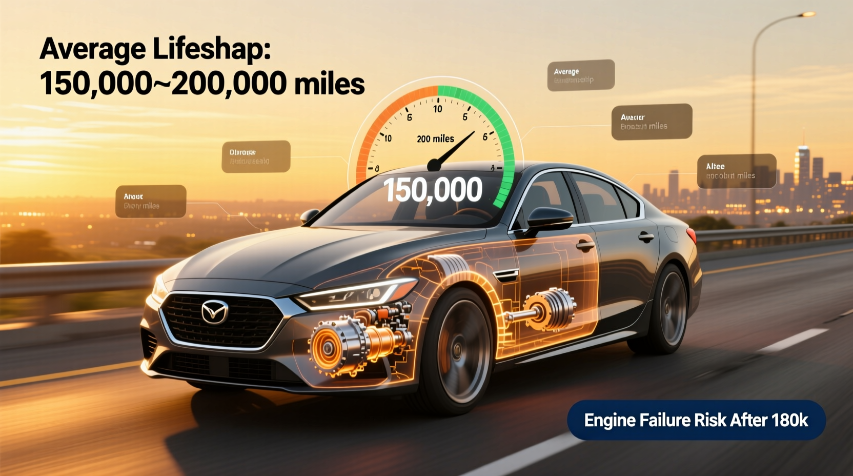 how many miles before a car dies