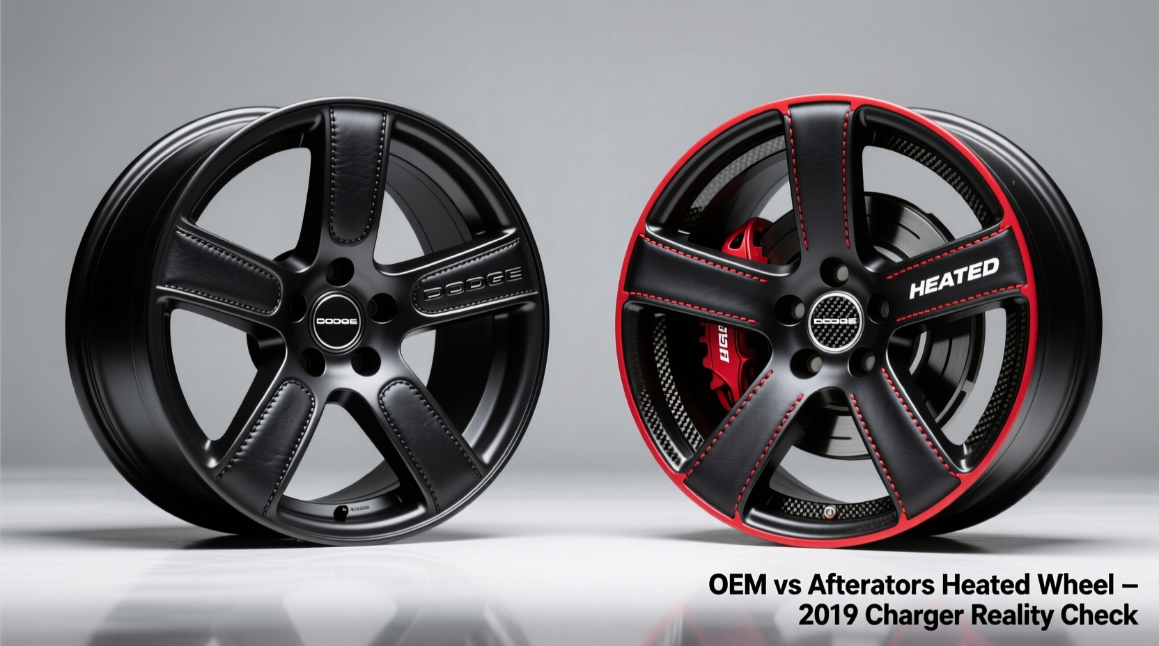 charger 2019 heated wheel oem vs aftermarket