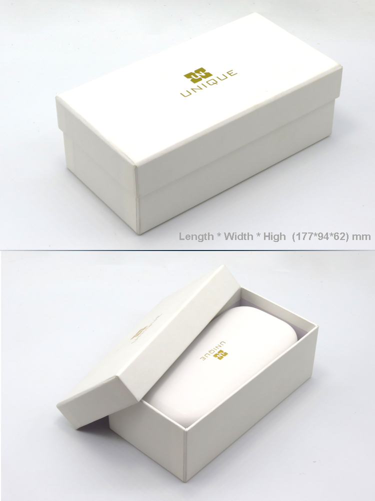 低最小起订量豪华白色布袋袋眼镜眼镜包装盒太阳镜盒定制徽标