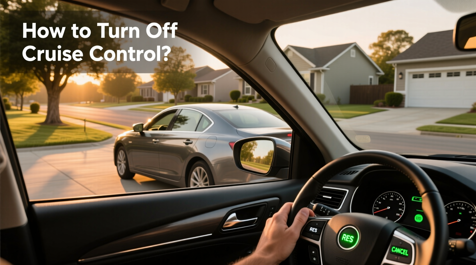 How to Turn Off Cruise Control: Step-by-Step Guide & Tips