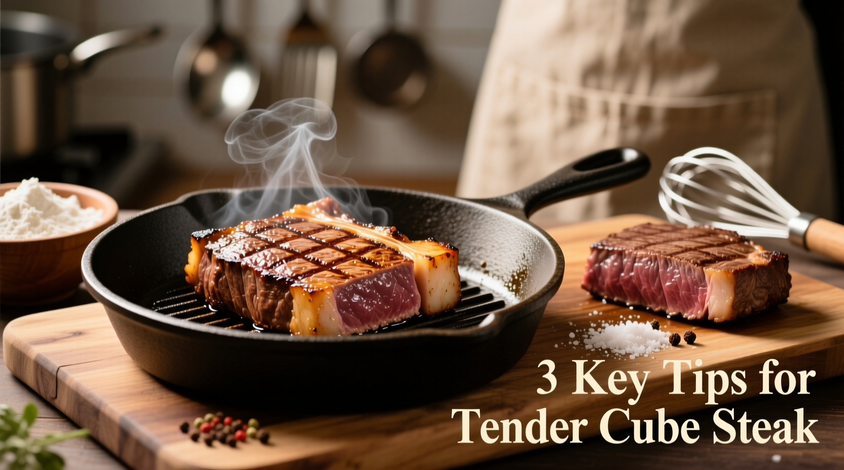 effective methods for cooking cube steak so it stays tender