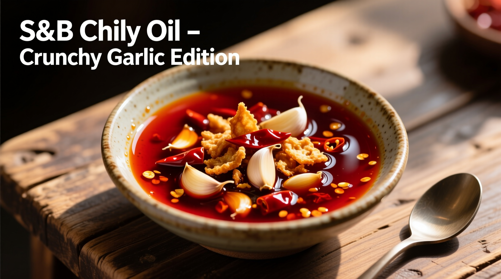s b chili oil with crunchy garlic