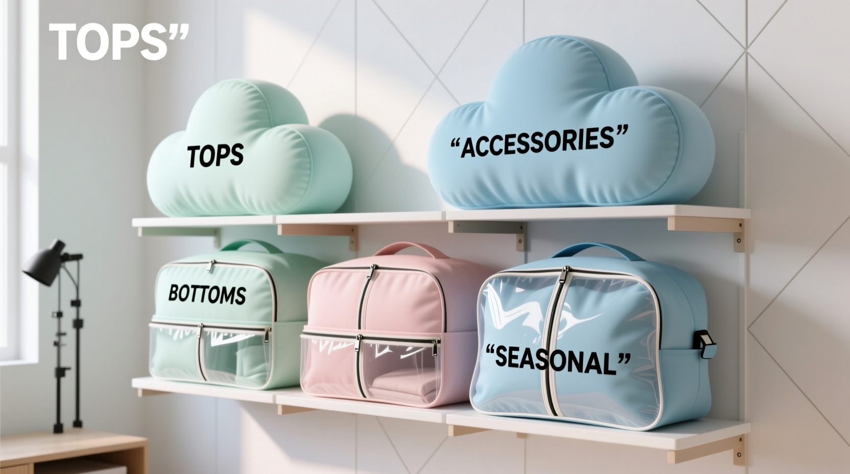 maximize space and accessibility expert tips for organizing large storage cloud bags effectively