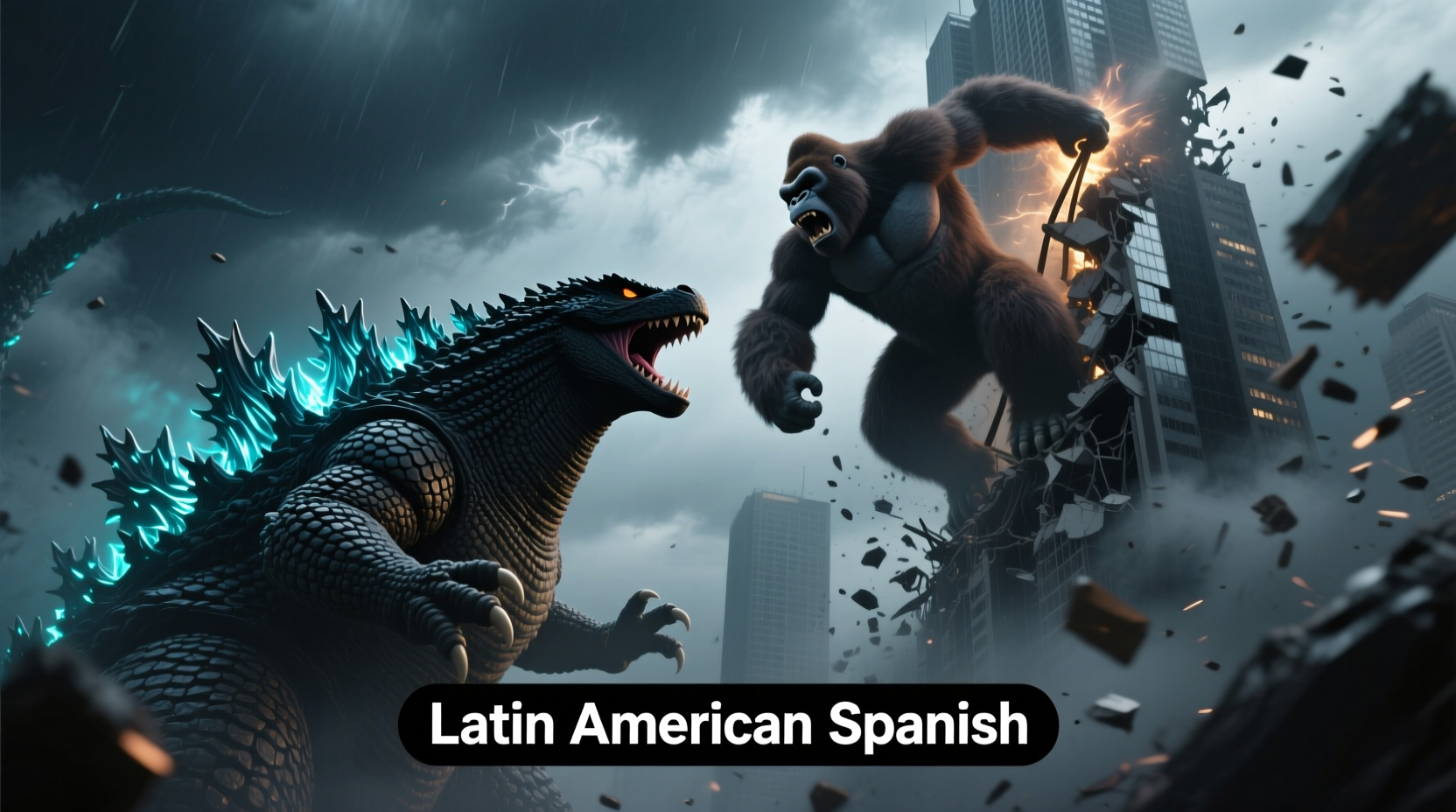 is godzilla vs kong dubbed in latin american spanish worth the hype where can i stream it free