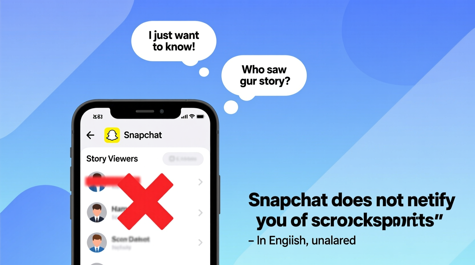 why cant i see who screenshotted my snapchat story