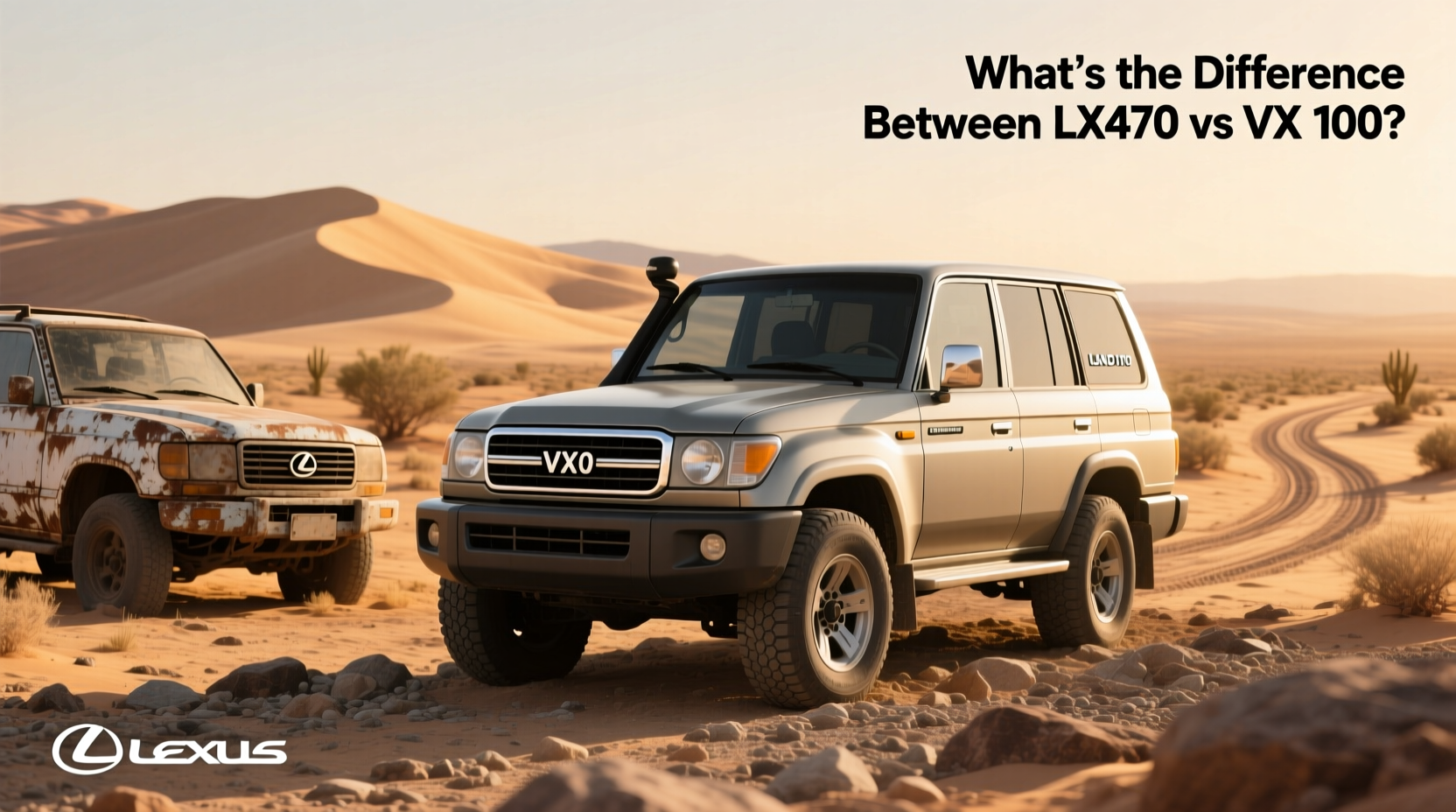 How to Choose Land Cruiser VX 100 vs LX470: Buying Guide