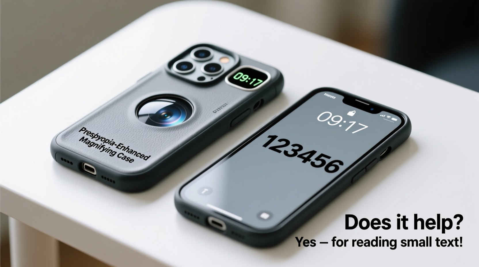 presbyopia phone case vs regular case do those magnifying cases actually help