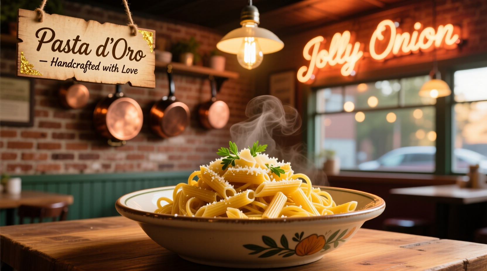 Pasta d'Oro at The Jolly Onion: Signature Dish Explained