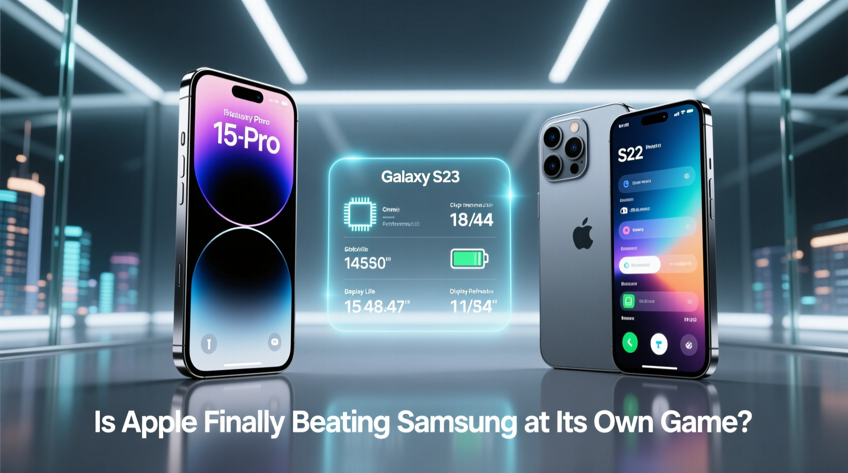 iphone 15 pro vs galaxy s23 is apple finally beating samsung at its own game