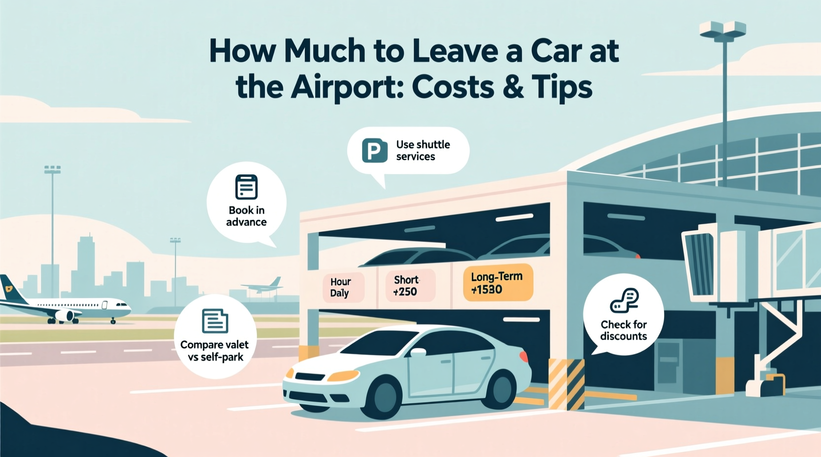 how much to leave a car at the airport
