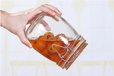 wholesales air tight glass jar for storage food glass jar for seasoning nut