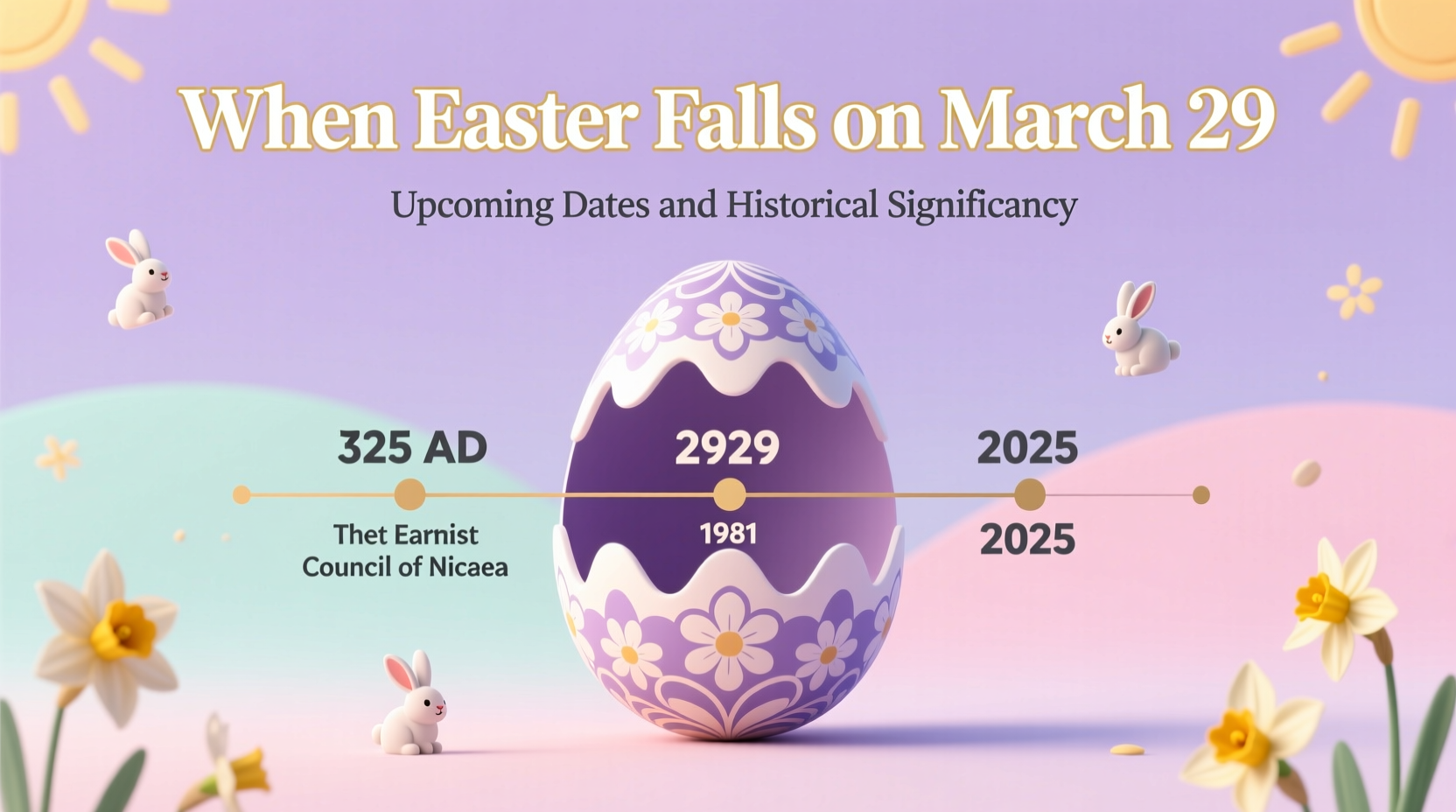 when does easter fall on march 29th