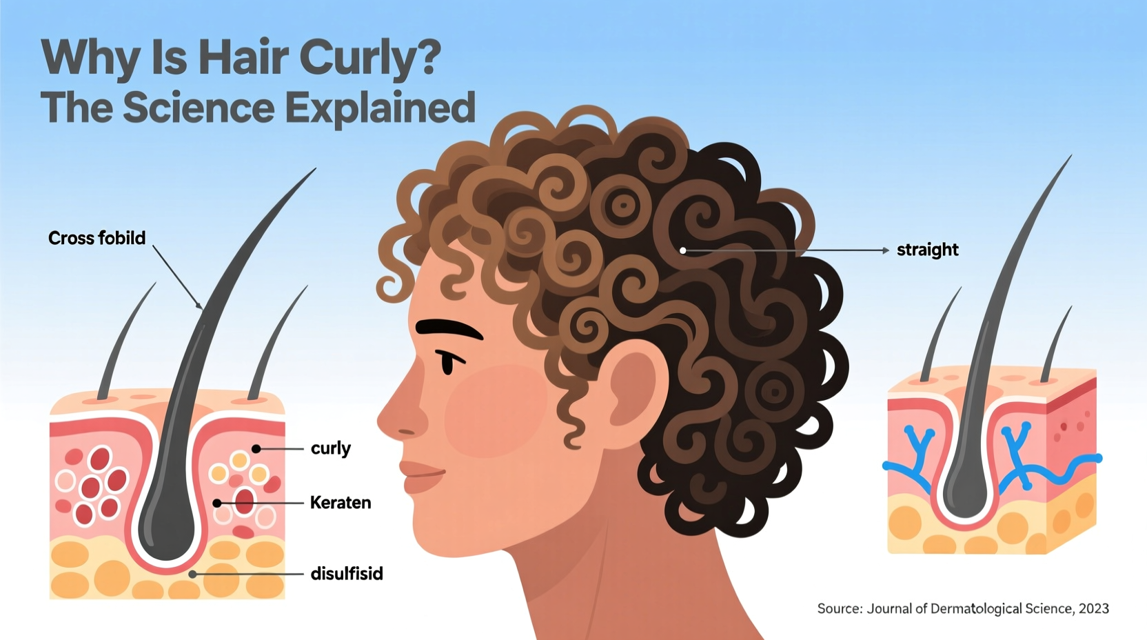 Why Is Hair Curly The Science Behind Curly Hair Explained 2