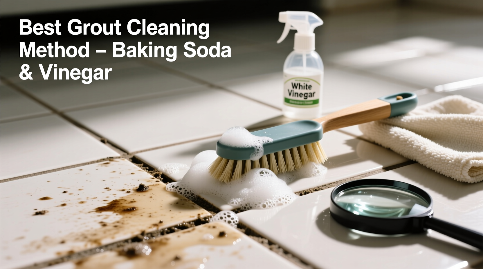 effective methods for the best way to clean grout on tile floors