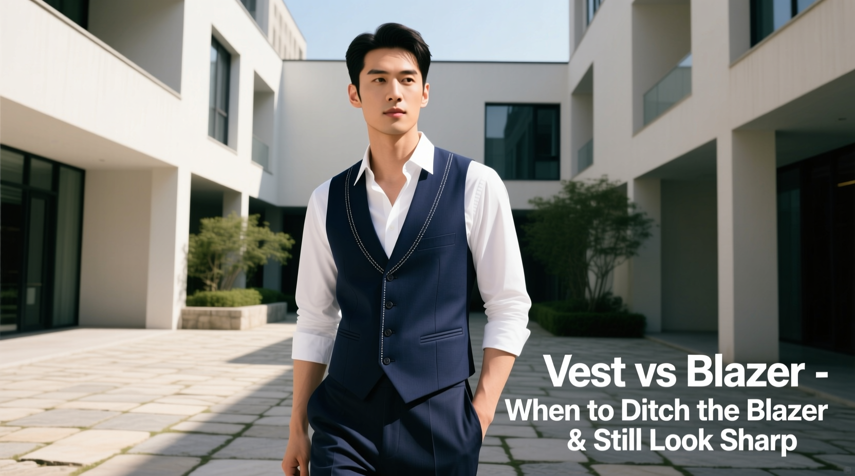 vest vs blazer when can you ditch the blazer and still look sharp