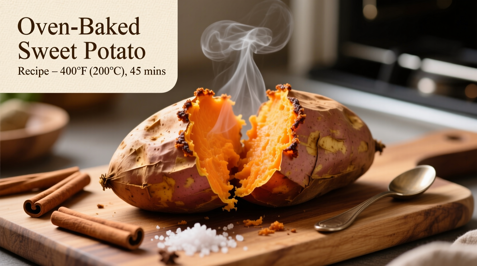 oven baked sweet potato recipe