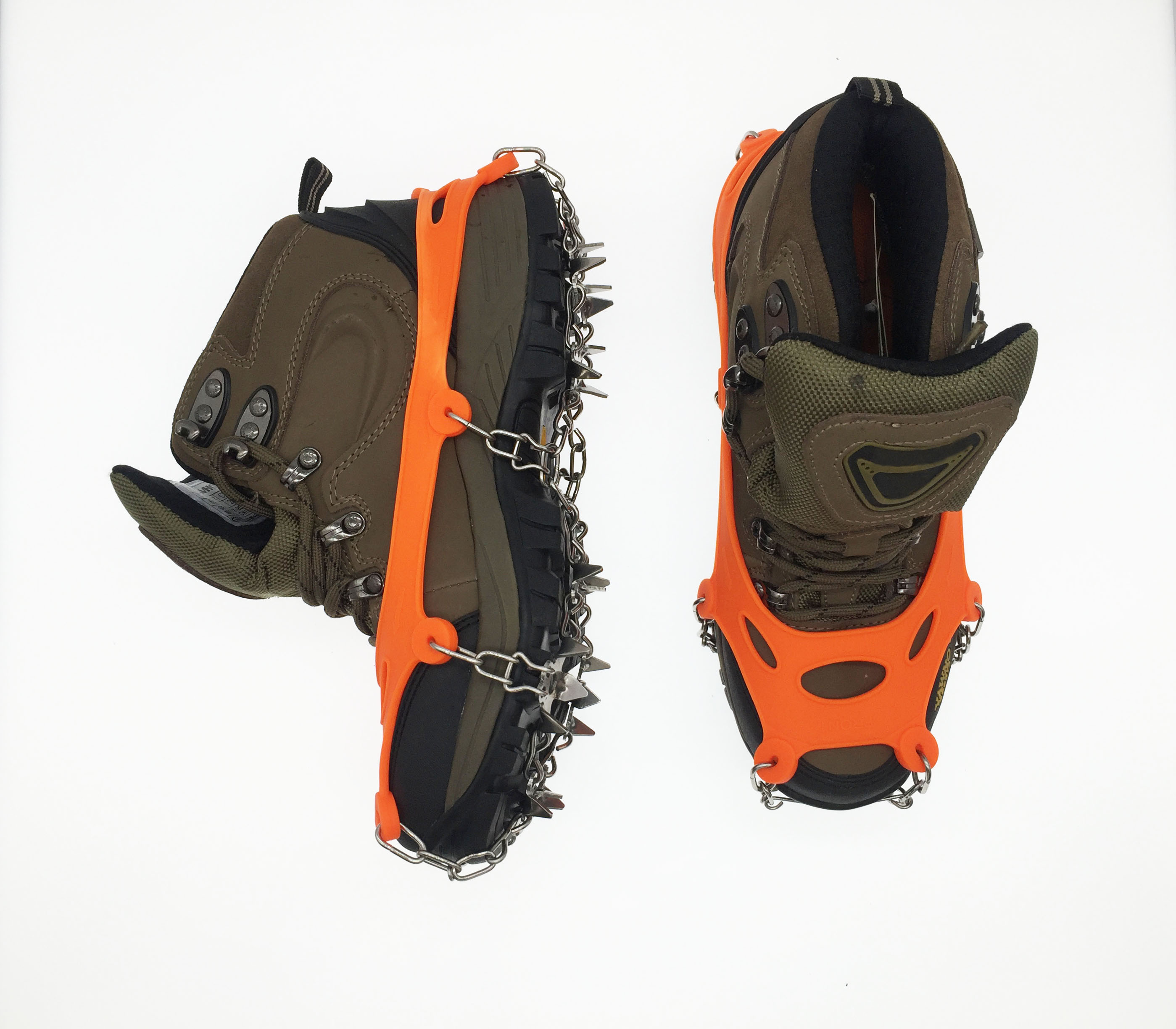 冰雪抓地力雪鞋抓地力户外安全防滑雪冰防滑鞋徒步穿靴鞋安全防冰