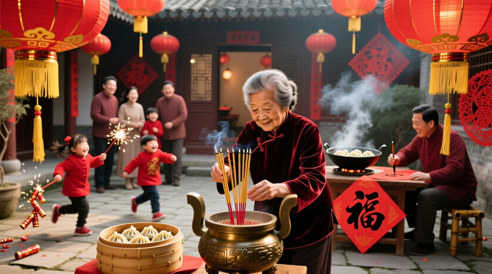 what do you do during chinese new year