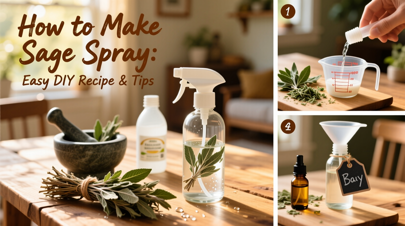 how to make sage spray