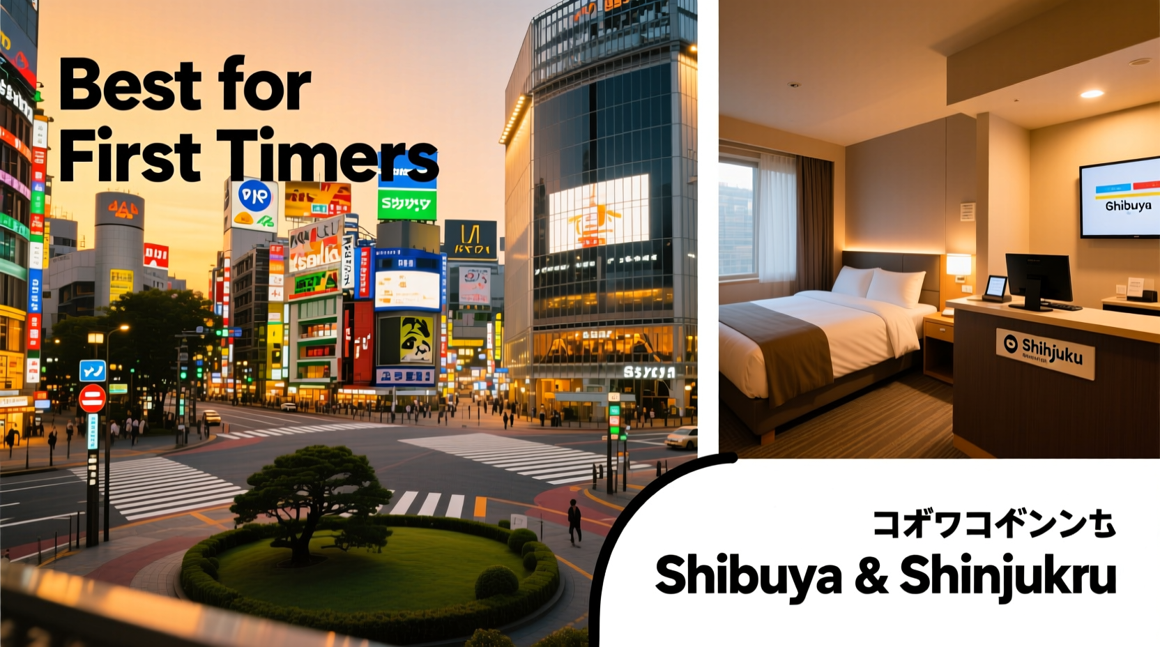 where to find the best location to stay in tokyo for first timers
