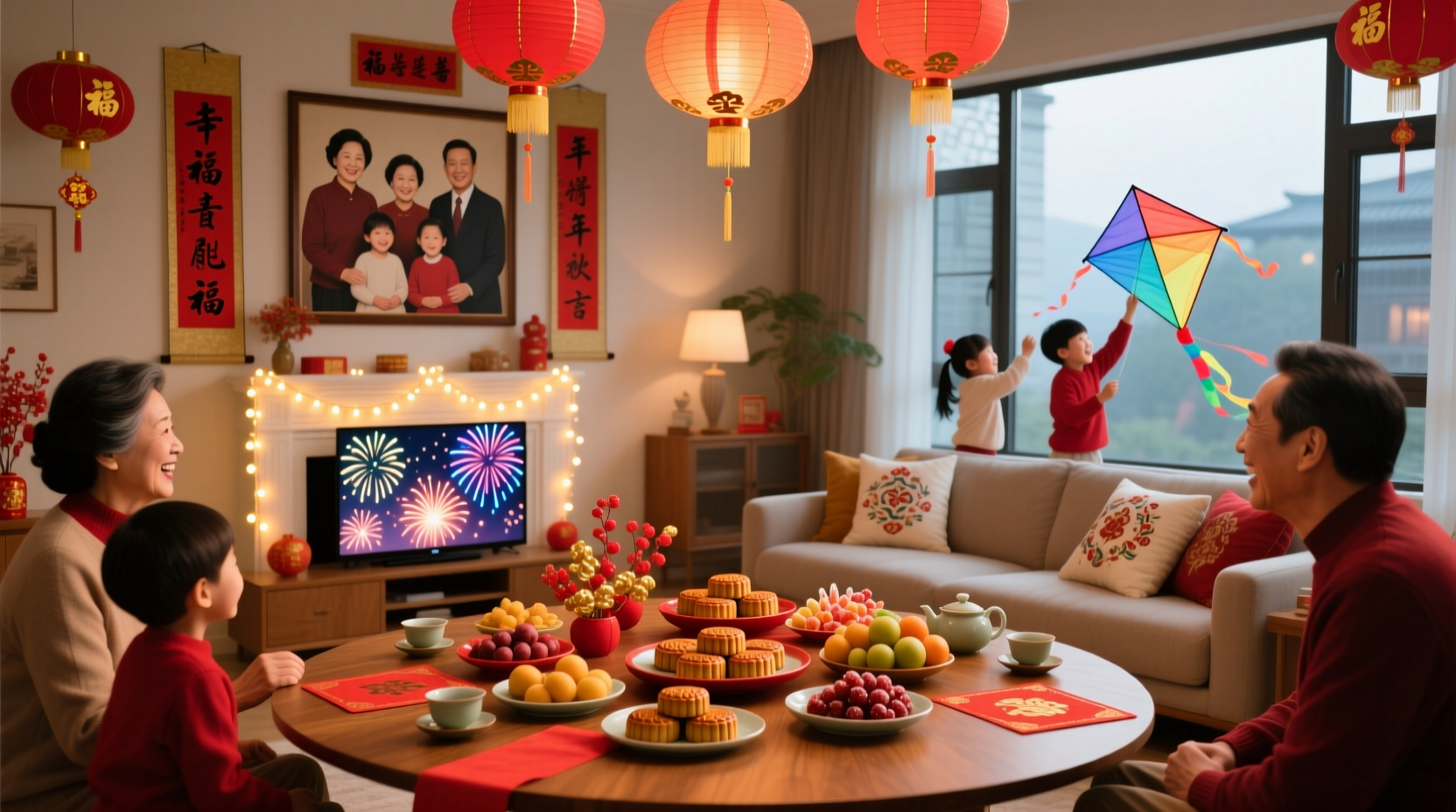 how to arrange new year party at home