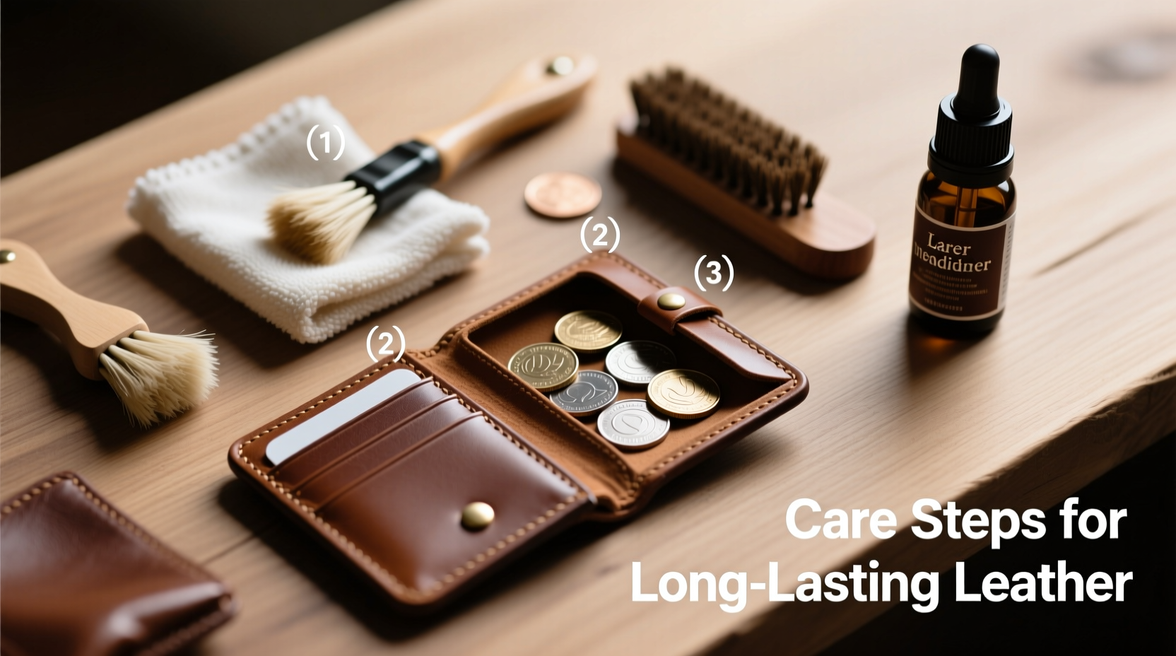 effective steps to clean and maintain your mini leather coin wallet for lasting quality