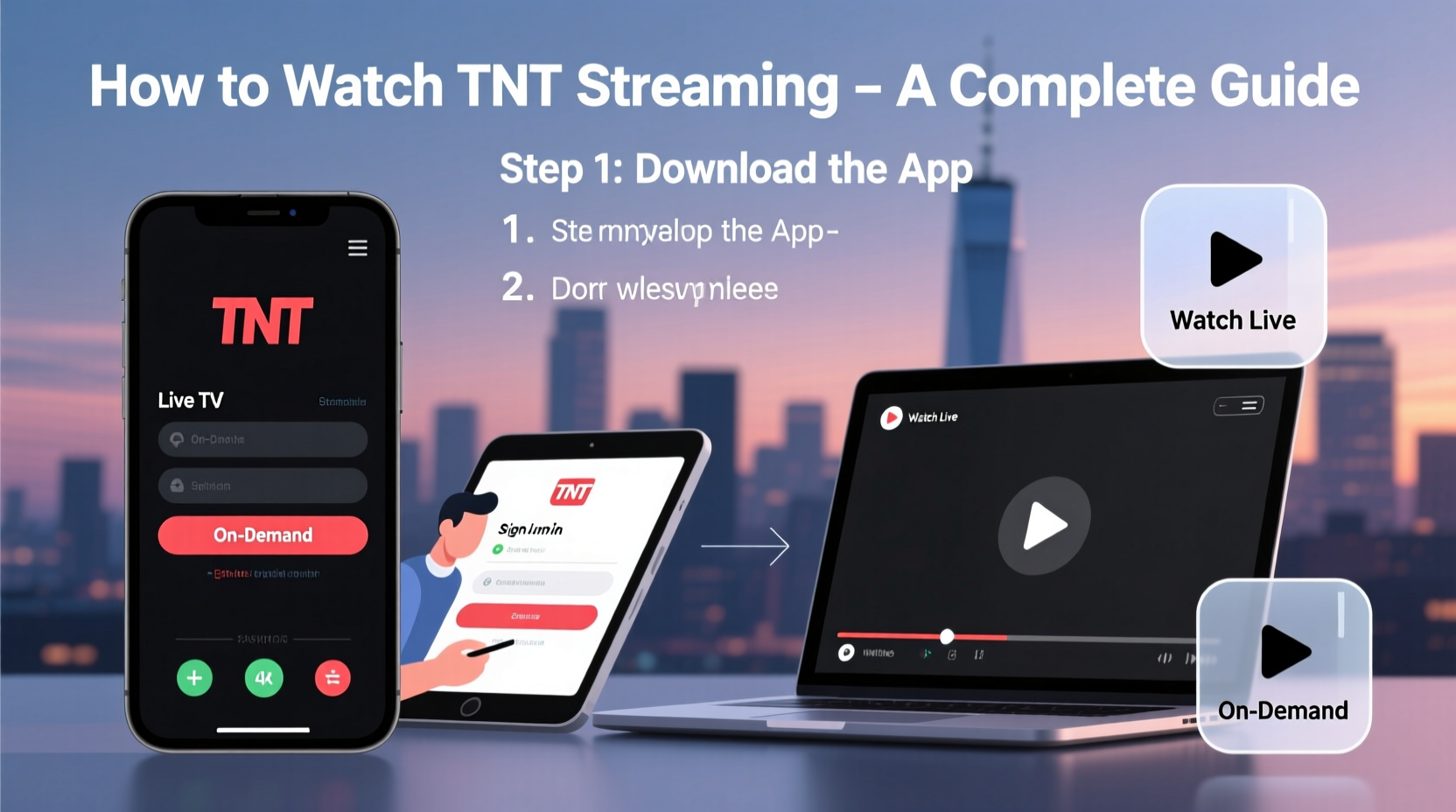 how to watch tnt streaming a complete guide to live and on demand access
