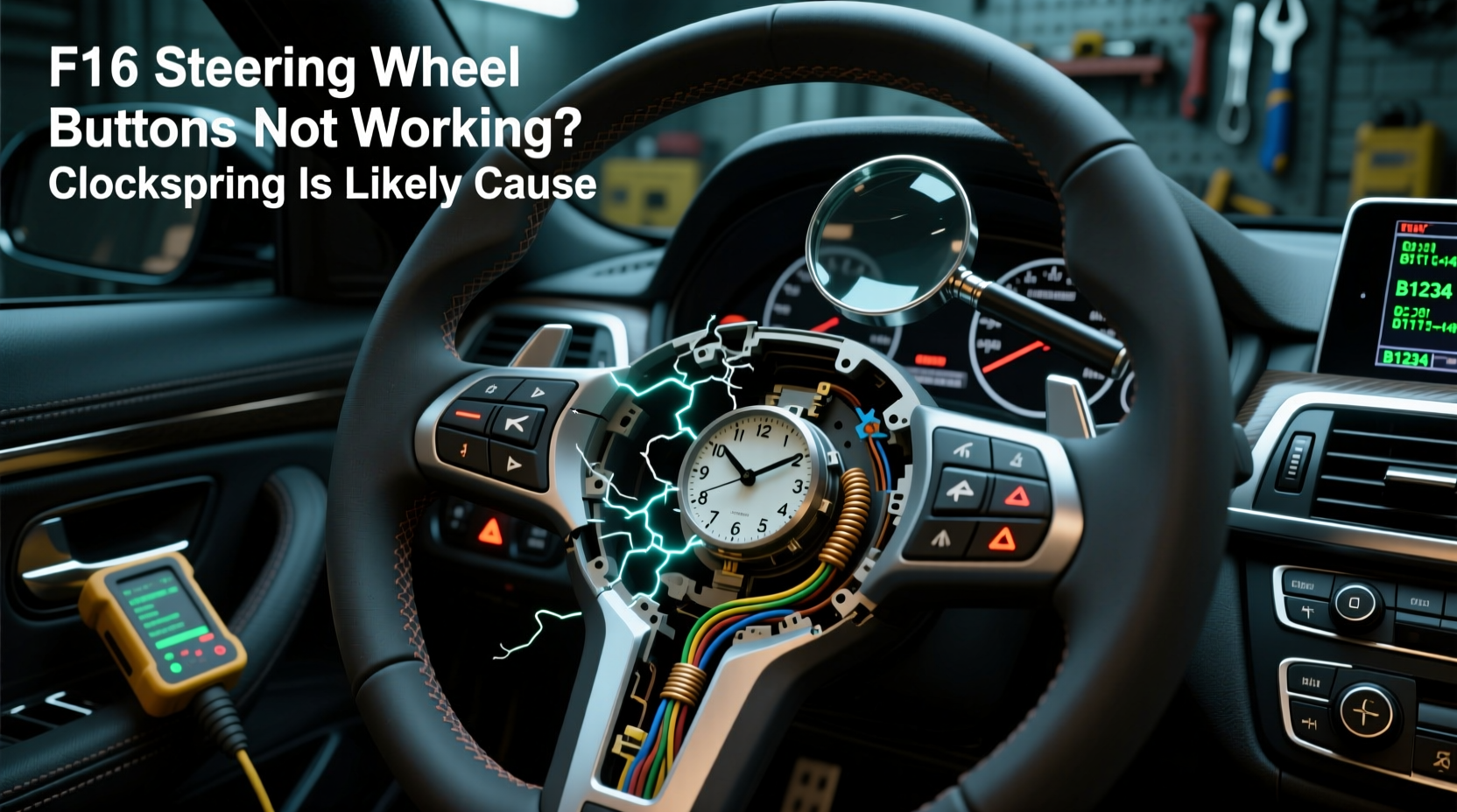 f10 steering wheel buttons not working