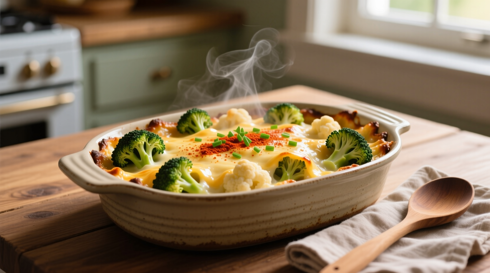 Perfect Broccoli Cauliflower Cheese Casserole Recipe