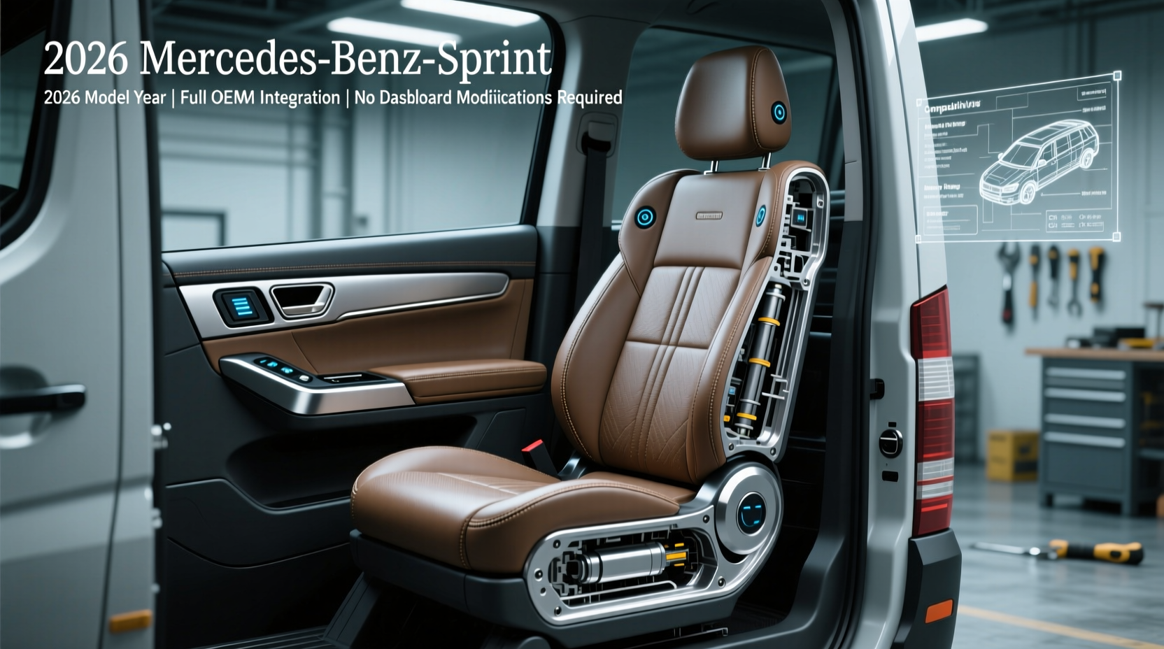 2026 sprinter driver seat upgrade