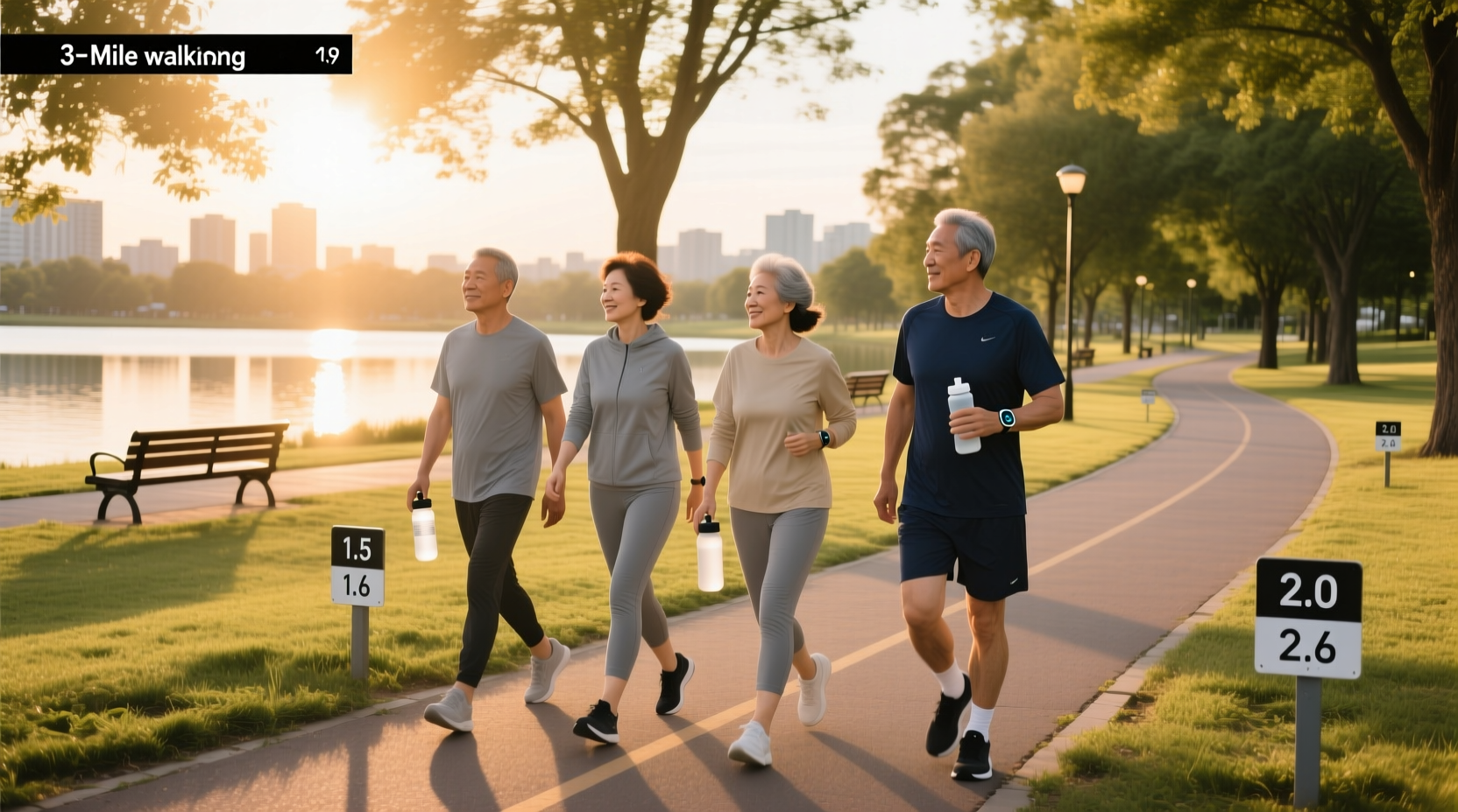 3 mile walk time workout guide