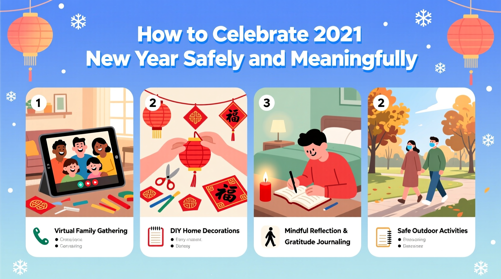 How to Celebrate 2021 New Year Safely and Meaningfully