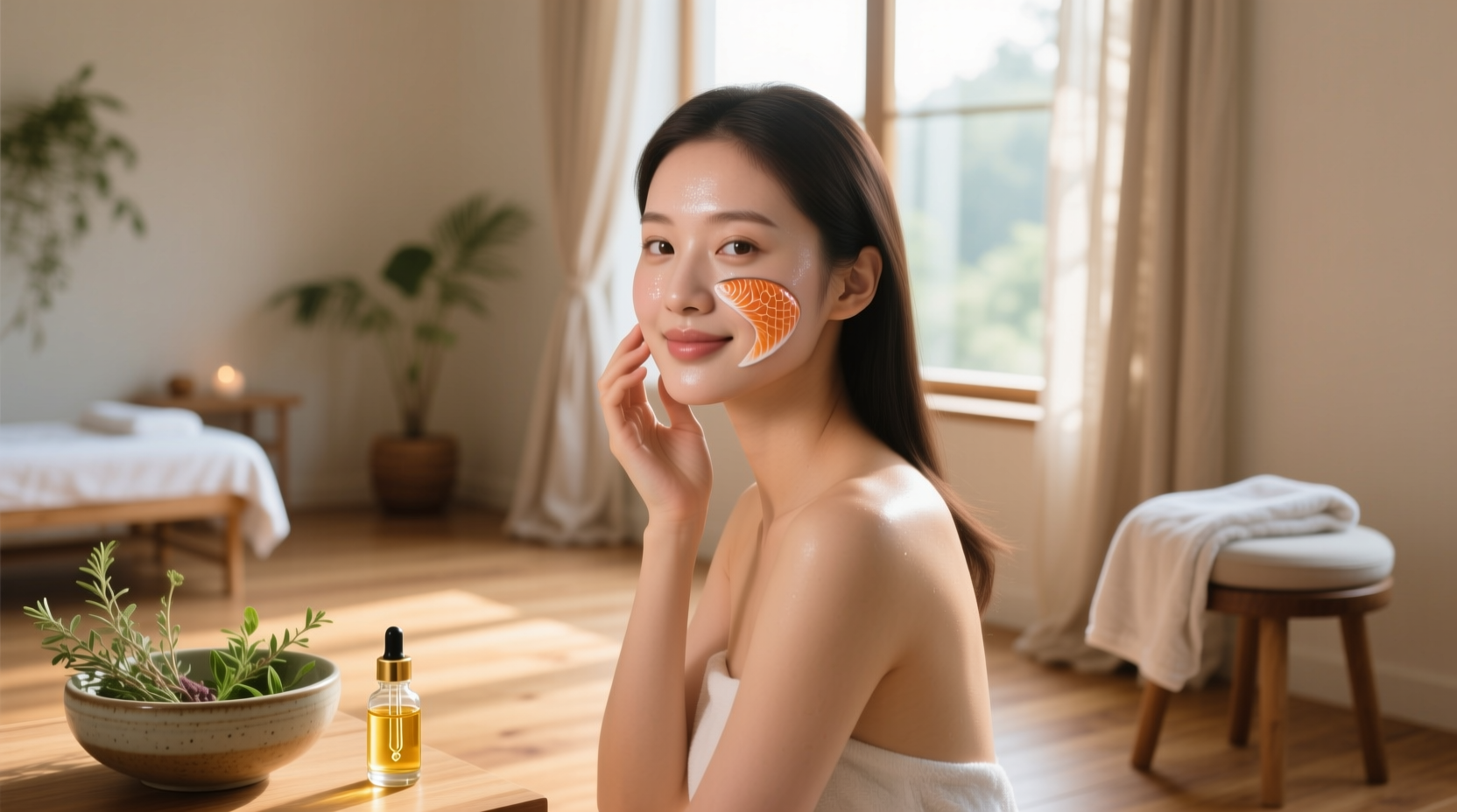 salmon sperm facial real results what to expect