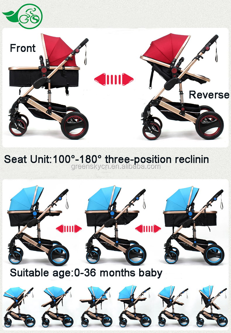 Wholesale classical baby stroller / cheap price 2 in 1 baby stroller pram / stroller for baby