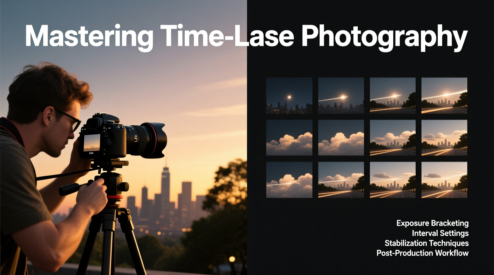 mastering time lapse photography a complete guide to capturing stunning sequences